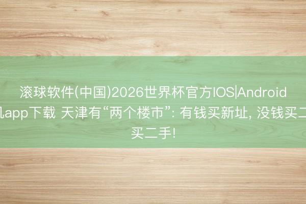 滚球软件(中国)2026世界杯官方IOS|Android手机app下载 天津有“两个楼市”: 有钱买新址， 没钱买二手!